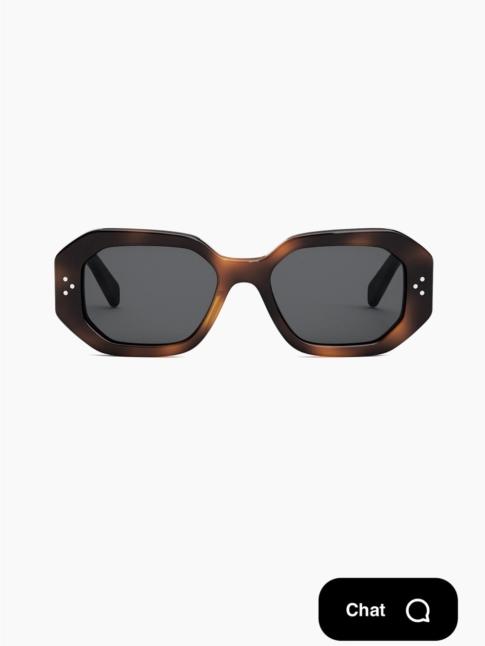 Celine Bold 3 Dots 52MM Geometric Sunglasses